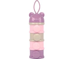 Melkpoeder Toren - Merkpoeder doseerdoosjes - Kraam Cadeau - BabyShower Cadeau -Rose van BabyShower Cadeau.
