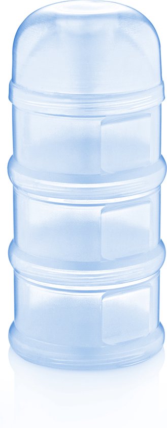 Melkpoedercontainer Babyjem 3-laags Blauw van Babyjem