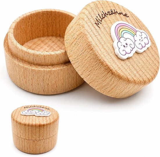 Melktanddoos voor het bewaren van melktanden en herinneringen - Perfect cadeau voor ouders