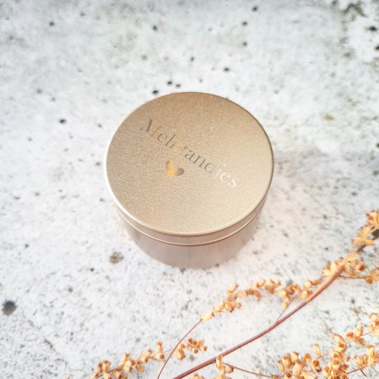 Melktandendoosje | Mat Goud | Metalen tandendoosje | Bewaarblikje tandjes van LB Gem Collection