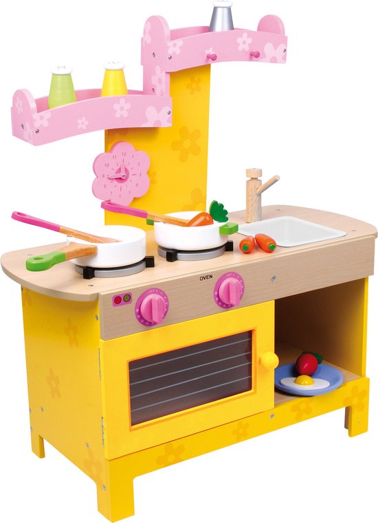 Mentari kinderkeuken Nena - houten keuken - cadeau tip van Mentari