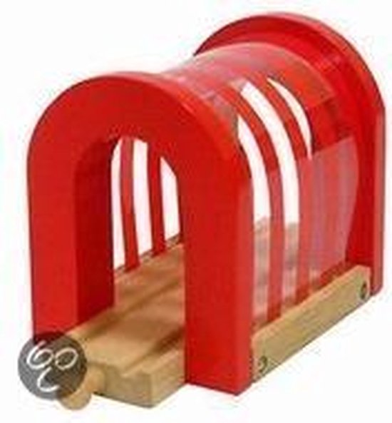 Mentari trein tunnel rood (6772) van Mentari