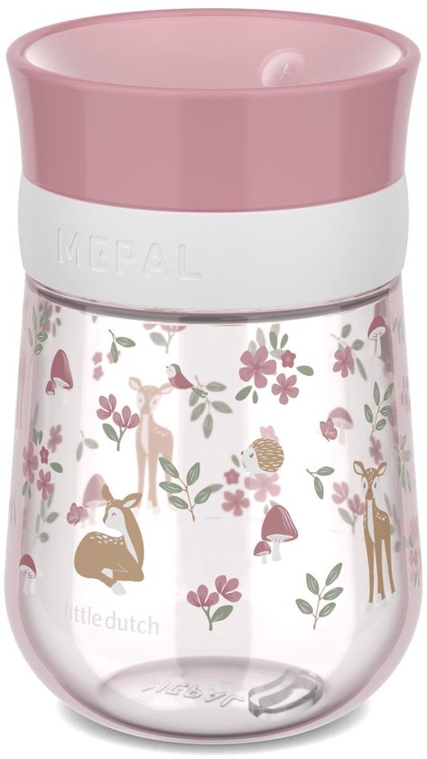 Mepal Mio 360° drinkbeker - 300 ml - Makkelijk vast te houden - Kinderservies - Fairy Garden van Mepal