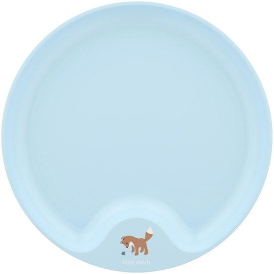 Mepal Mio kinderbord Little Dutch - Magnetronbestendig - Met greep - Kinderservies - Forest Friends van Mepal