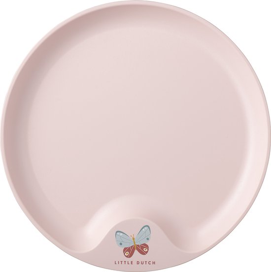 Mepal Mio kinderbord – Magnetronbestendig – Met greep – Kinderservies – Flowers & Butterflies van Mepal