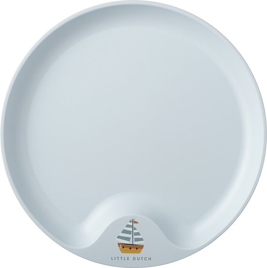 Mepal Mio kinderbord – Magnetronbestendig – Met greep – Kinderservies – Sailors Bay van Mepal