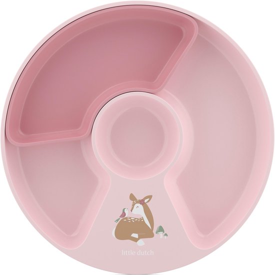 Mepal Mio vakjesbord Little Dutch - Magnetronbestendig - Antislip - Met uitneembaar compartiment - Fairy Garden van Mepal