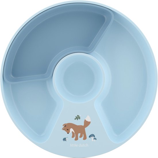 Mepal Mio vakjesbord - Magnetronbestendig - Antislip - Met uitneembaar compartiment - Forest Friends van Mepal