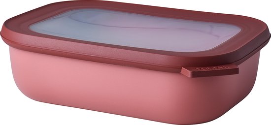 Mepal - Multikom Cirqula vershouddoos - 1000 ml - Rechthoekig - Vivid mauve