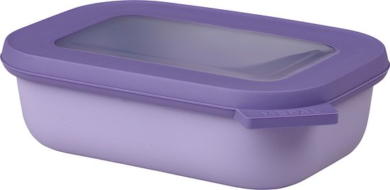 Mepal - Multikom Cirqula vershouddoos - 500 ml - Rechthoekig - Vivid lilac