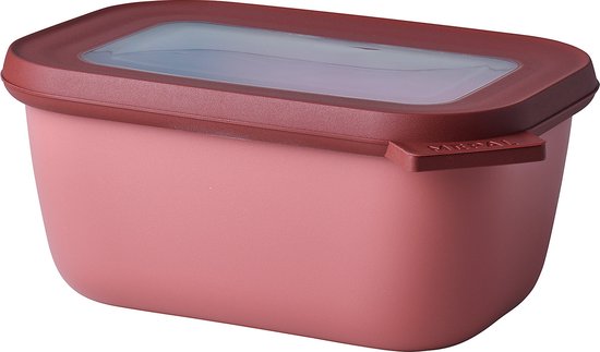 Mepal - Multikom Cirqula vershouddoos - 750 ml - Rechthoekig - Vivid mauve