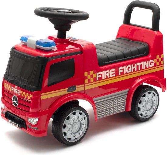 Mercedes Fire truck - Brandweerwagen Loopauto van Mercedes