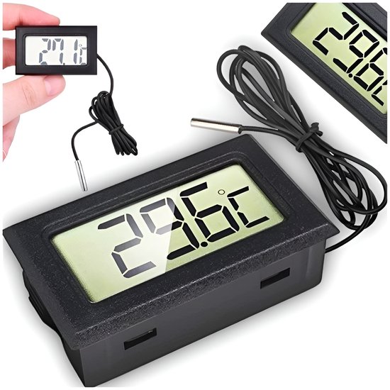 Merkloos - Digitale Elektronische Thermometer - Snel - Nauwkeurig - Waterbestendige Sonde