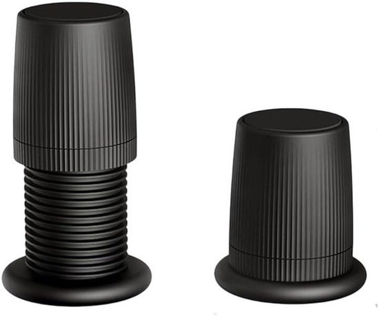 Meubel Verhogers - Poten Verstelbaar - Meubels Verhogen - Antislip Stabiliteit - 76-125mm - Zwart