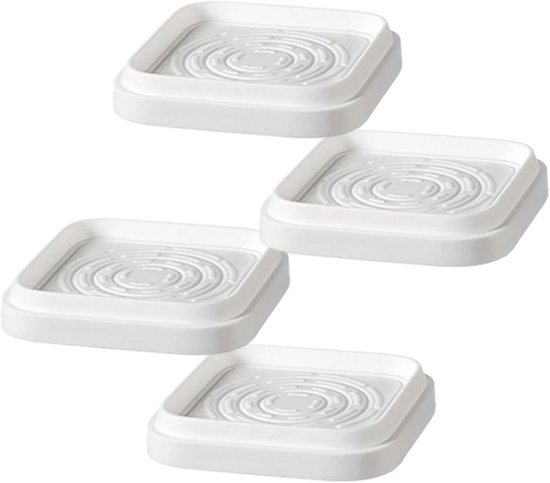 Meubelliftverhogers 4 stuks - Meubelblokken Steunblokken - Meubels Verhogen - Stapelbaar Antislip - 8x8 cm - Model A