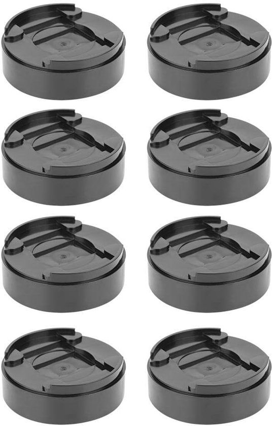 Meubelverhogers - Poten - Meer Opbergruimte - Beschermt Vloeren - 8 Stuks - Zwart