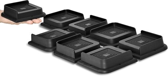 Meubelverhogers van 2,5 cm tot 20,3 cm - Robuuste meubelverhogingen voor banken en meubels van Merkloos