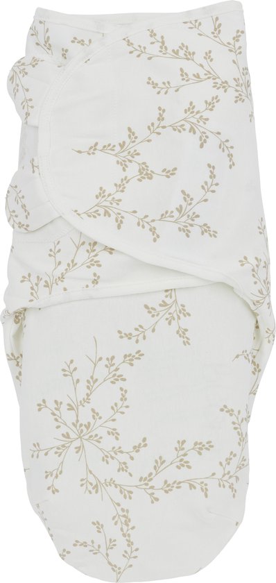 Meyco Baby Branches swaddlemeyco inbakerdoek - sand - 4-6 maanden - 1.0 TOG van Merkloos