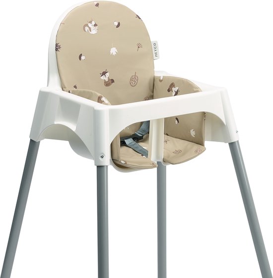 Meyco Baby Forest Animals Stoelverkleiner - Sand van Meyco