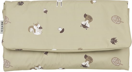 Meyco Baby Forest Animals Verschoonmat - Sand van Meyco