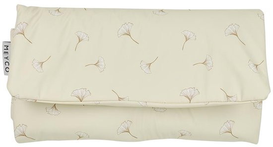 Meyco Baby Ginkgo verschoonmat - soft sand van Meyco