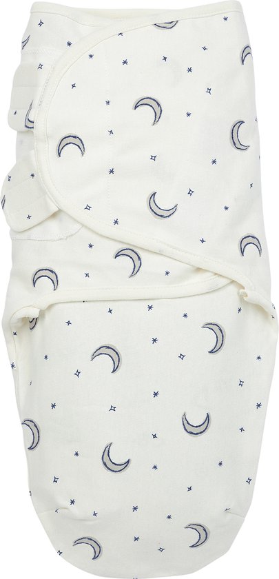 Meyco Baby Moon swaddlemeyco inbakerdoek - indigo - 4-6 maanden - 1.0 TOG van Merkloos