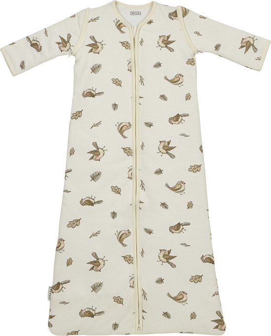 Meyco Baby Robin baby slaapzak met afritsbare mouwen - multicolour - 110cm van Meyco