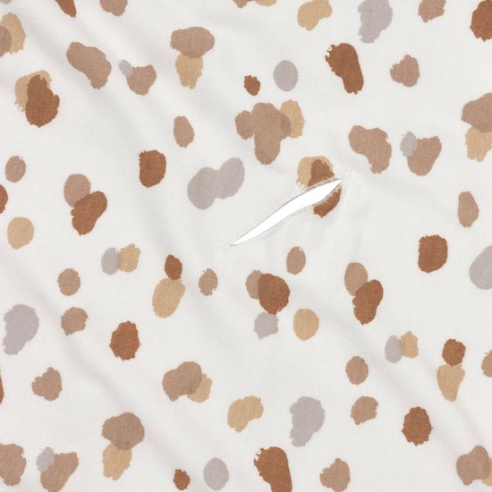 Meyco Baby Stains badcape - neutral - 90x90cm van Meyco