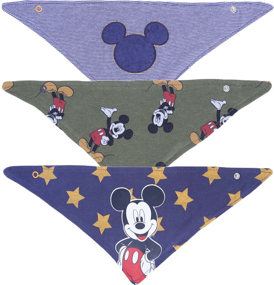 Mickey Mouse DISNEY - 3x Slabbetje van Mi