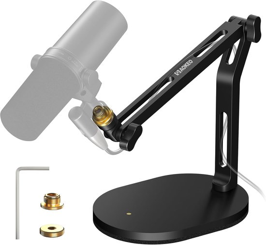 Microfoon Stand,Bureaumontage Desktop Microfoon Arm voor AM8,K669B,Blauwe Yeti,HyperX QuadCast,SoloCast,AT2020
