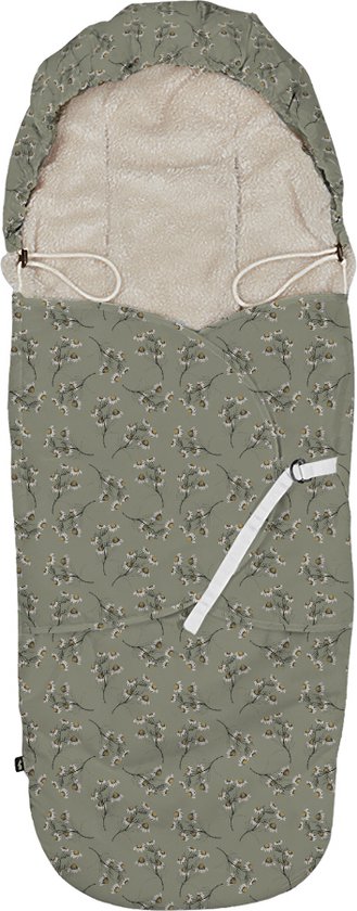 Mies & Co Daisies Voetenzak - 0-12 Mnd - Teagreen van Merkloos