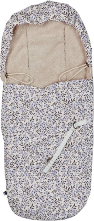 Mies & Co Vintage Flower Buggy Voetenzak 9-30 Mnd Lila van Mi