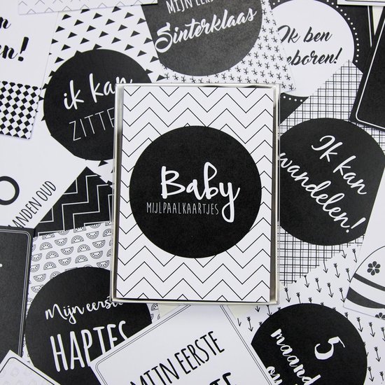 Mijlpaalkaarten Baby - 56 kaarten van Mi