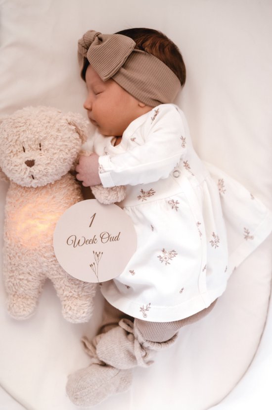 Mijlpaalkaarten baby - Mijlpaalcirkels - Newborn  - Milestone kaarten - Baby - Zwanger - Geboorte cirkels van Mi