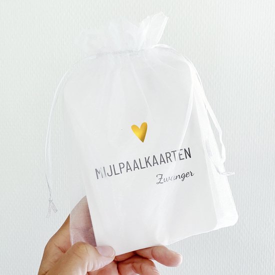 Mijlpaalkaarten Zwanger | Lifestyle2Love van Mi