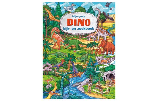 Mijn grote Dino kijk en zoekboek van Mi