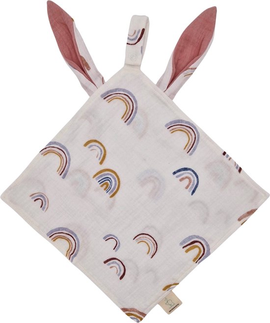 MijnNami Speendoekje Konijntje – Regenboog van MijnNami