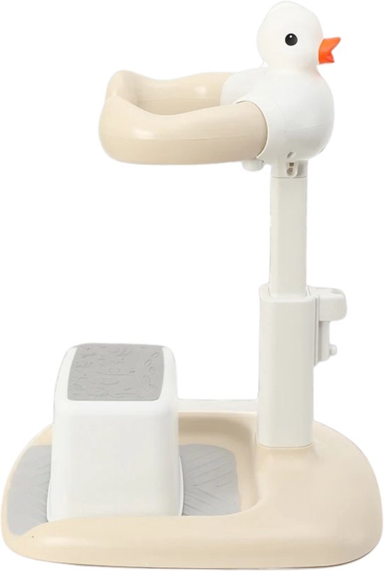 MiKiD Babybadstandaard - Baby Badzitje - Baby Douche Stoel - Antislip Badhulp - Verstelbaar