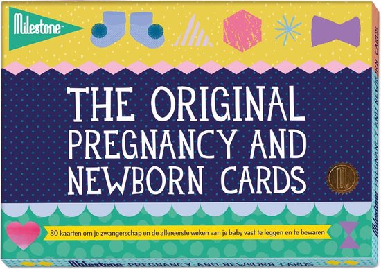 Milestone Cards gebeurtenis kaarten - Zwangerschapskaarten originele editie van Mi