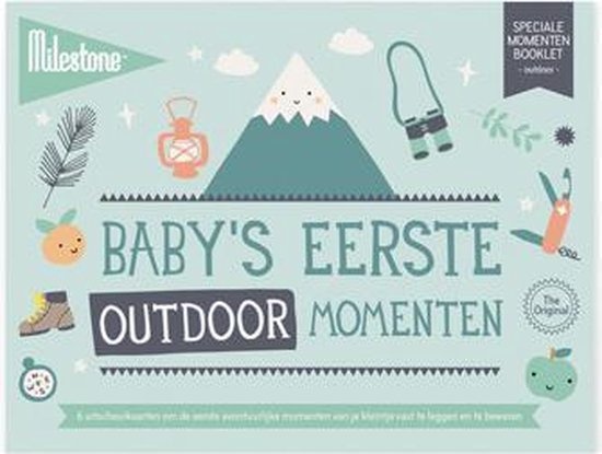 Milestone™ Special Moments Photo Booklet - Baby's eerste outdoor momenten van Merkloos