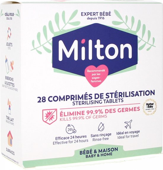 Milton 28 Sterilisatietabletten van Milton