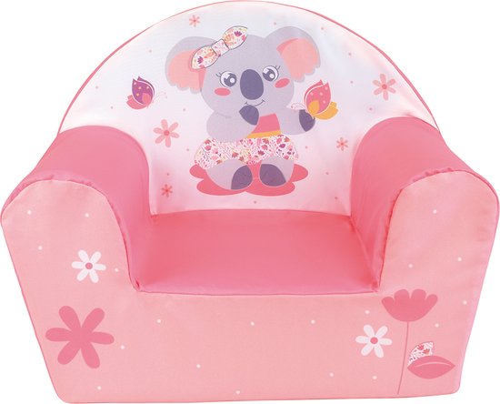 Mimi Koala Fauteuil Flower - 42 x 52 x 33 cm - Polyester van Mi