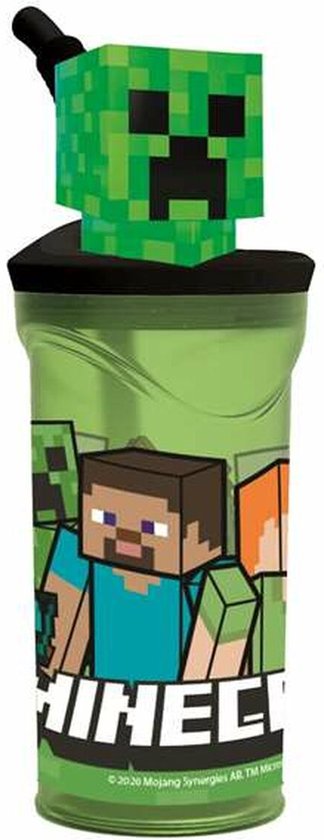 Minecraft 3D drinkbeker - 360 ml van Mi