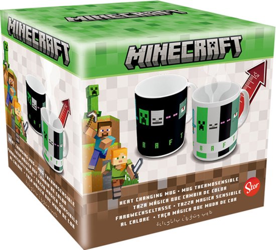 Minecraft Mok in Giftbox - Heat Change van Mi