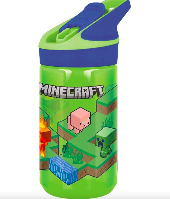 Minecraft tritan drinkbeker - 480 ml - 18 cm hoog van Mi