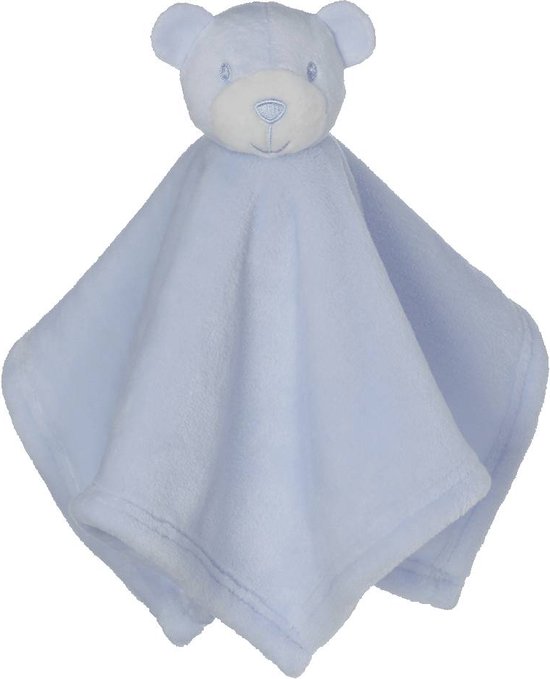 Mini Borduurbare Knuffeldeken Beer Blauw van MINI