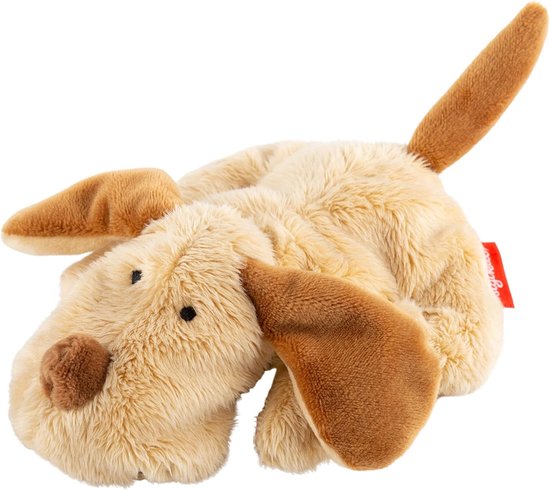 Mini Hond Knuffel - Pluche Puppy Speelgoed - Troost en Spelen - Handtasvriendelijk Formaat van Merkloos
