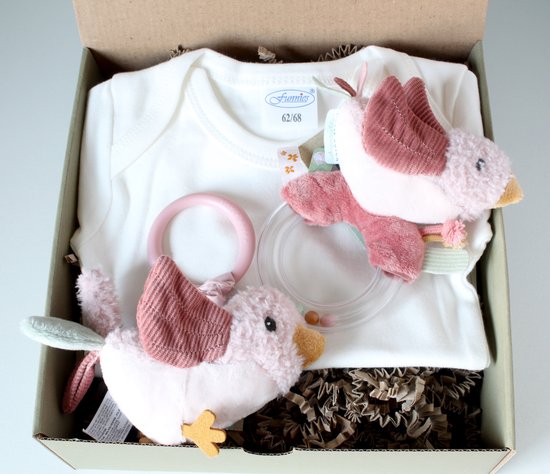 Minibox Flowers & Butterflies - kraamcadeau - cadeau baby - little dutch van MINI