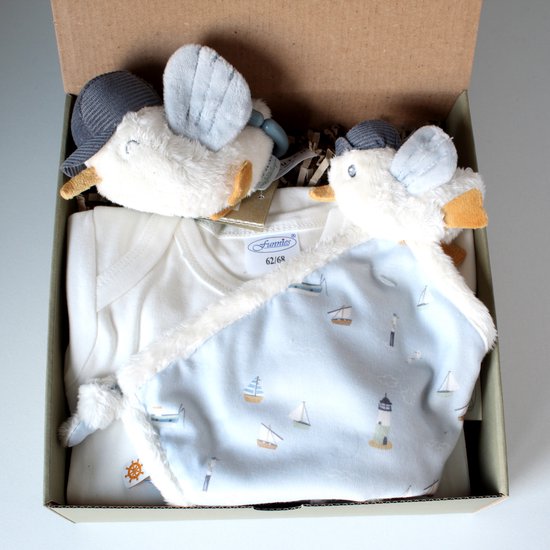 Minibox Sailors Bay - kraamcadeau - cadeau baby - little duthch - sailors bay van MINI