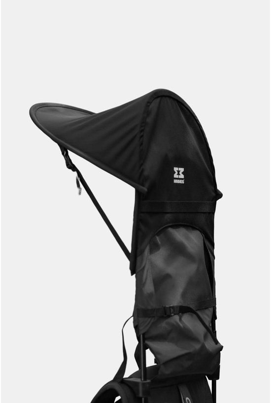Minimeis The Sunshade - Zonnekap voor Minimeis draagzak - Accessoire voor schouderdrager G5 - Black van Merkloos